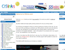 Tablet Screenshot of cisinks.com